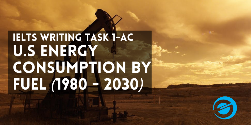 IELTS Academic Writing Task 1: US Energy Consumption