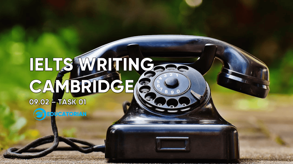 IELTS Writing Task 1 – UK Telephone Calls